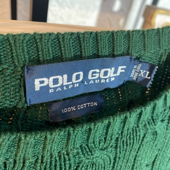 Polo Ralph Lauren Corded Golf Crew Neck Mens XL - Picture 3 of 6